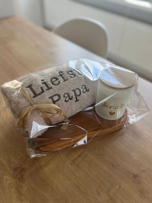 Verwenpakket 'Liefste Papa' met Kaars