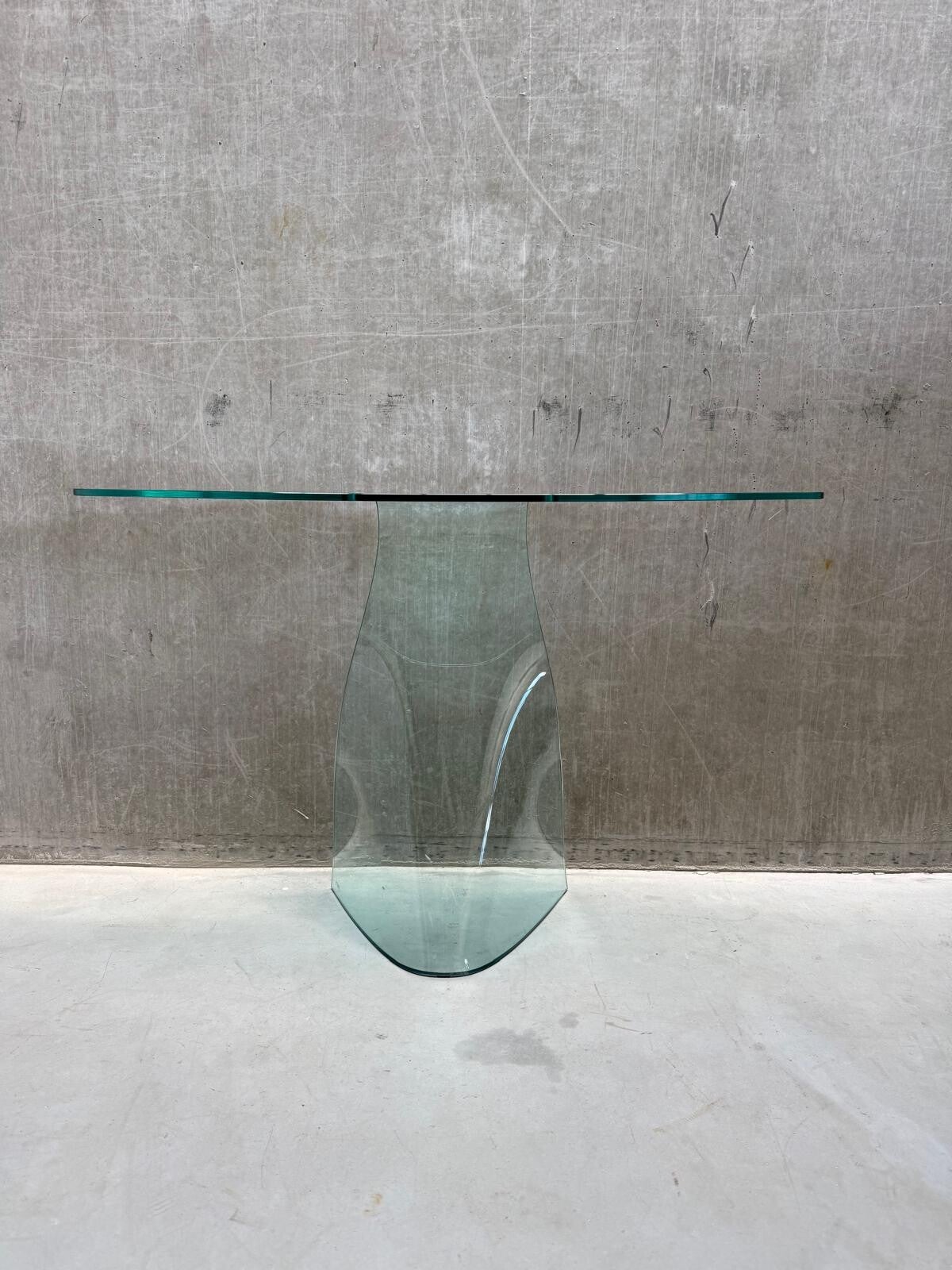 Fiam Italia 'Dama' Glazen Consoletafel