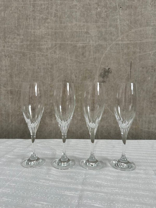 Vintage kristallen champagneglazen | Studio Galli