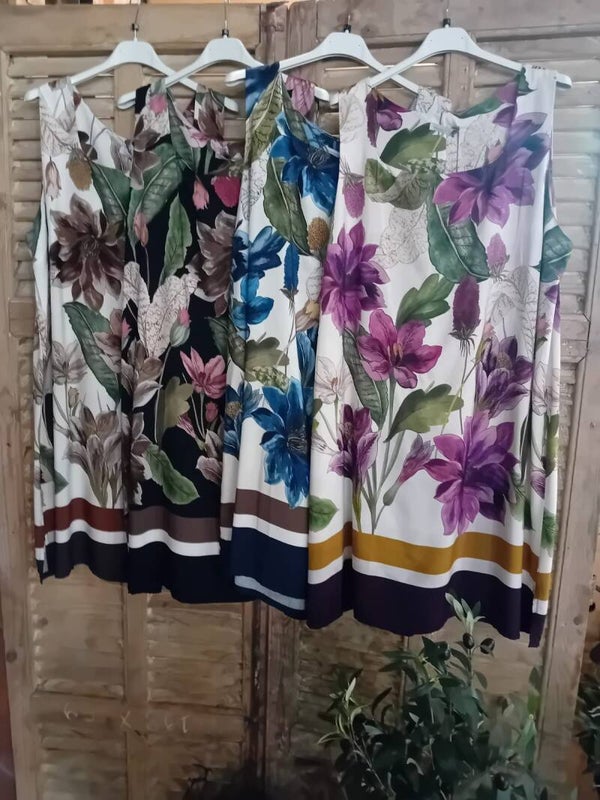 Jurk tropical bloom