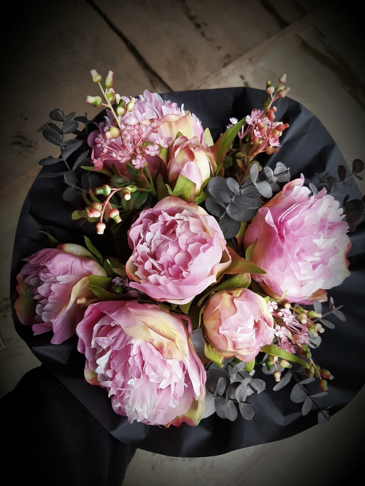 Boeket peony pink Sophia