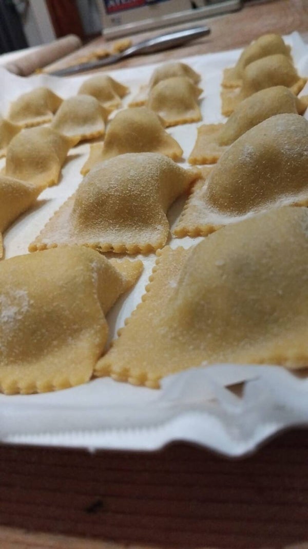 Tortelli radicchio e gorgonzola