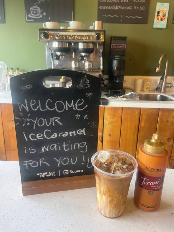Ice Caramel Coffee