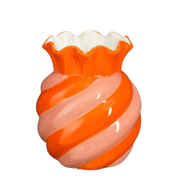 Cleo vaas oranje