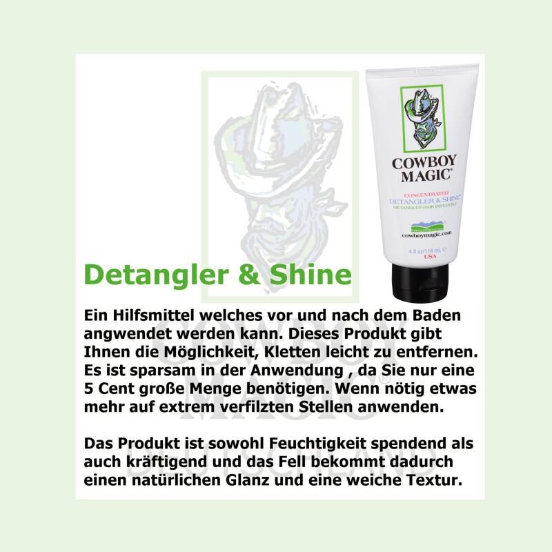 Cowboy Magic Detangler & Shine