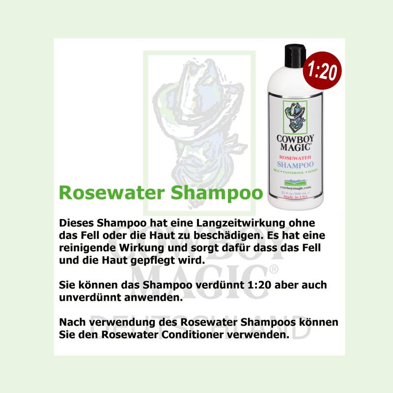 Cowboy Magic Rosewater Shampoo