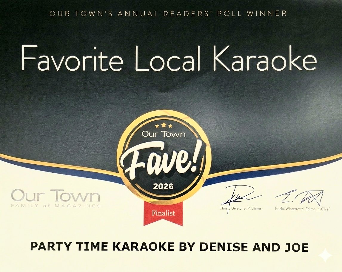 Favorite karaoke top three