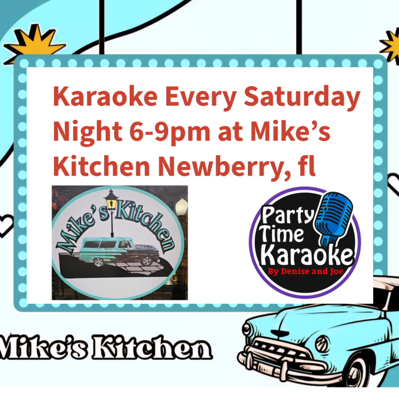Mike's Kitchen Saturday Karaoke 