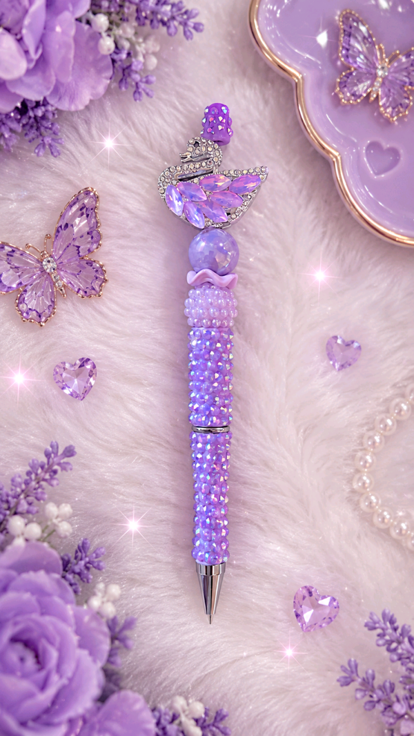 Purple Flamingo Pen