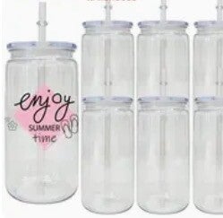 16oz Acrylic Plastic Cup