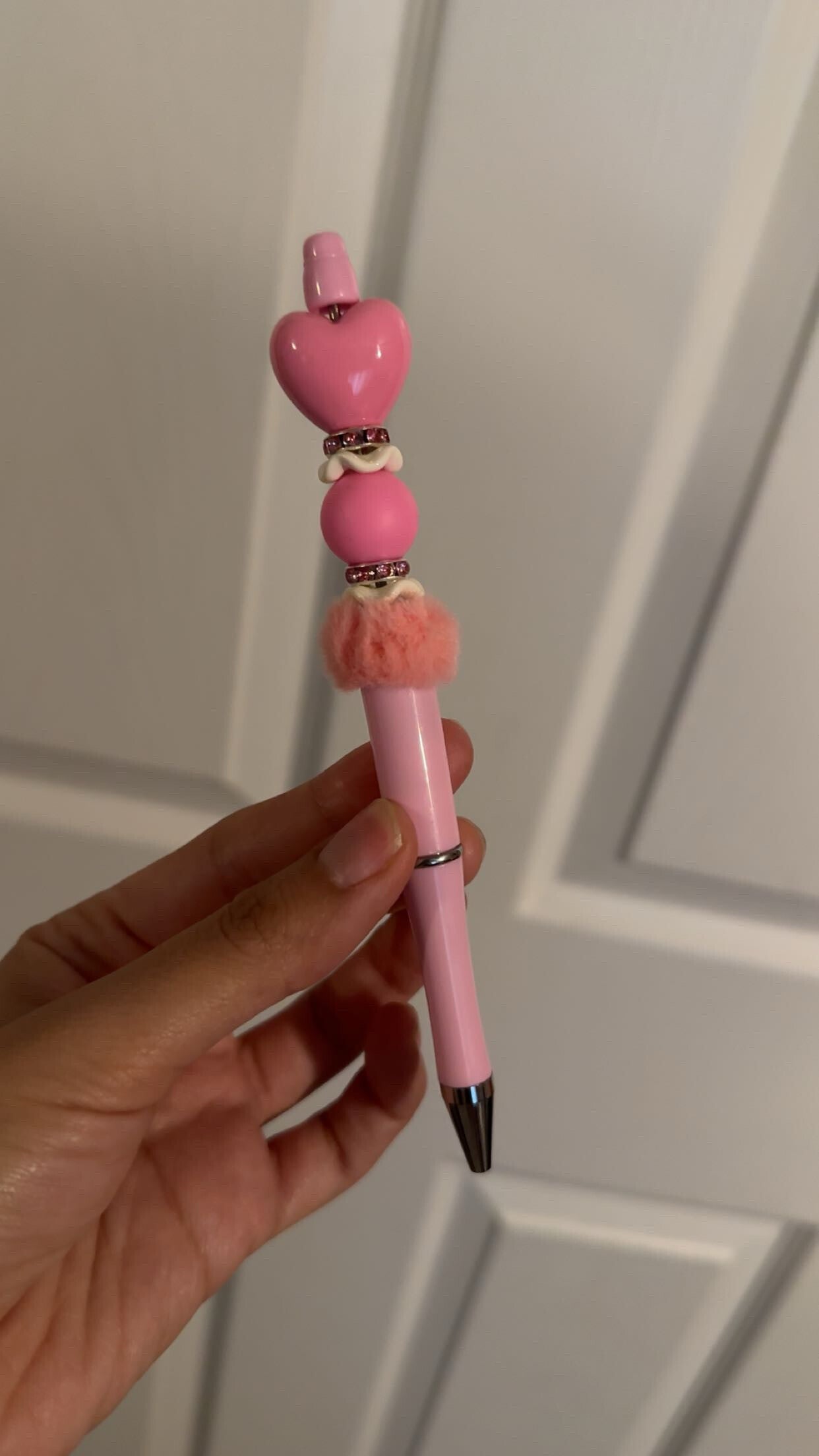 Pink Heart Pen