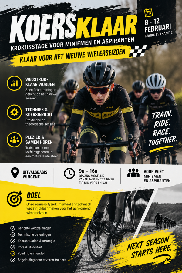 Krokus stage wegwielrennen - Race Ready