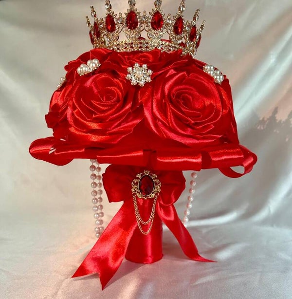 Quinceañera boeket rood