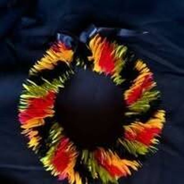 Feather Lei Hulu - Includes materials