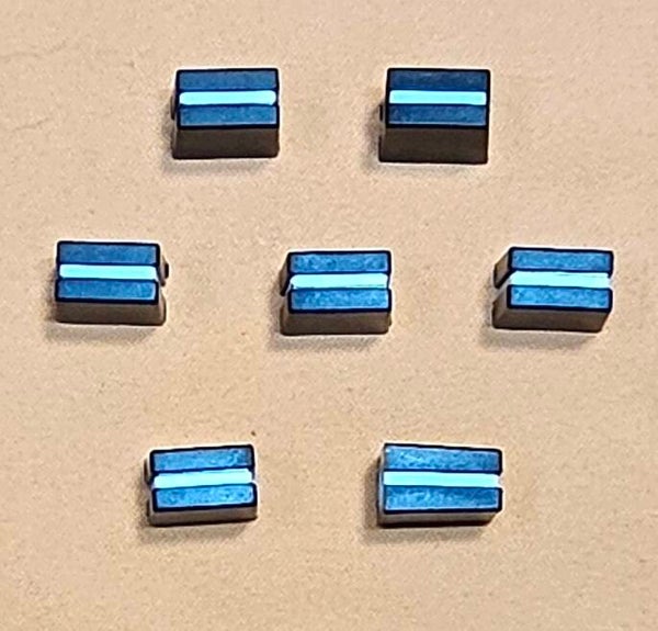 Boutons noirs pour le kit de potentiomètres