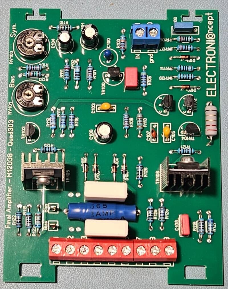 Quad 303 amplificateur de puissance