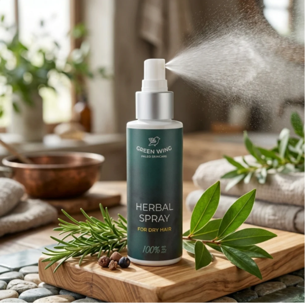 Herbal Spray for Dry Hair