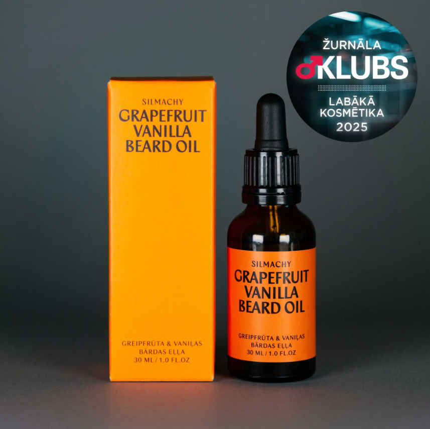 Beard Oil Grapefruit and Vanilla 30ml