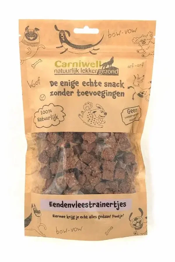 Carniwell Eendenvleestrainertjes 200g
