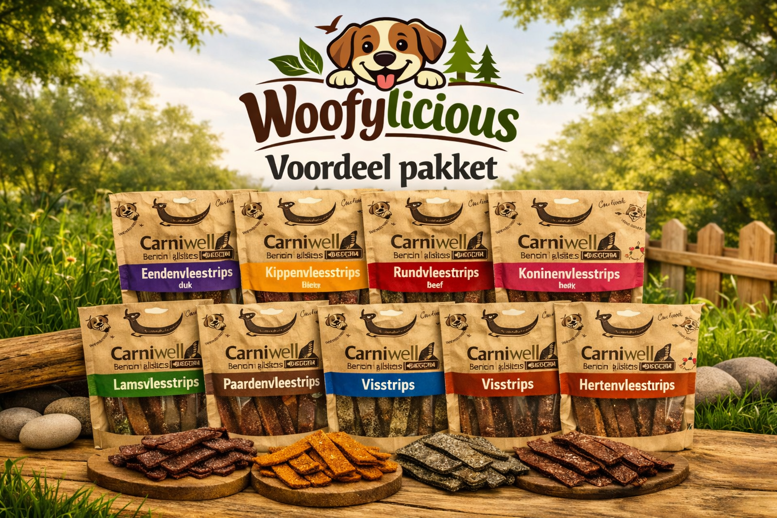 Voordeel pakket Vleesstrips (5x)