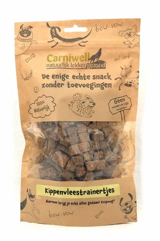 Carniwell Konijnenvleestrainertjes 200g
