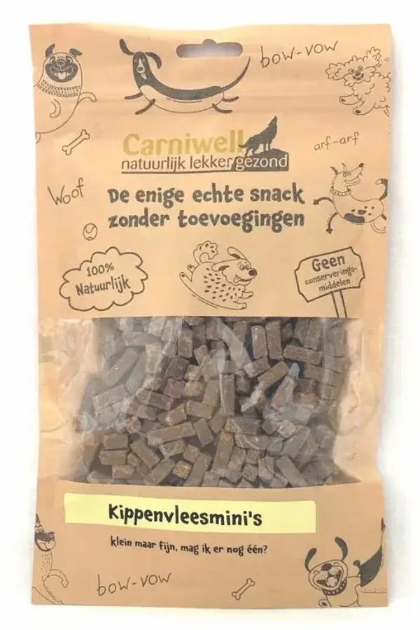 Carniwell Kippenvleesmini's 200g