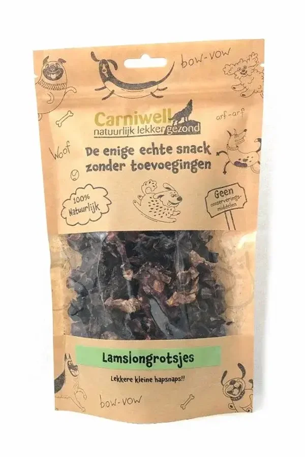 Carniwell Lamslongrotsjes 100g