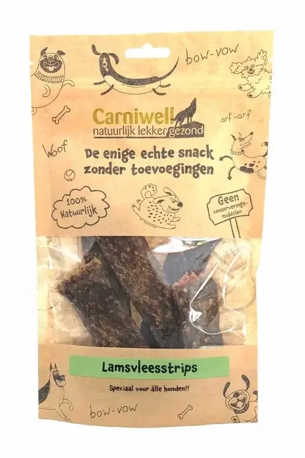 Carniwell Lamsvleesstrips 100g