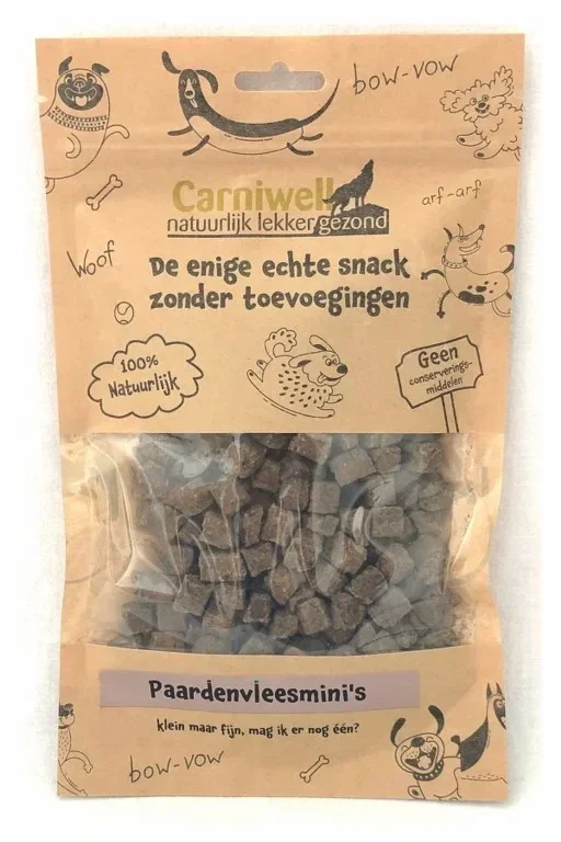 Carniwell Paardenvleesmini's 200g
