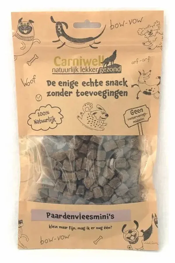 Carniwell Paardenvleesmini's 200g