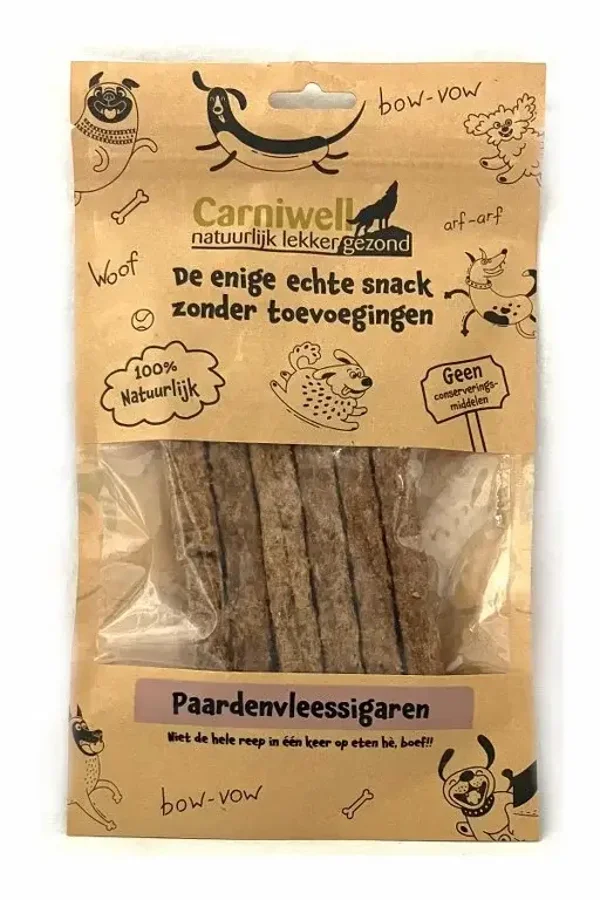 Carniwell Paardenvleessigaren 100g
