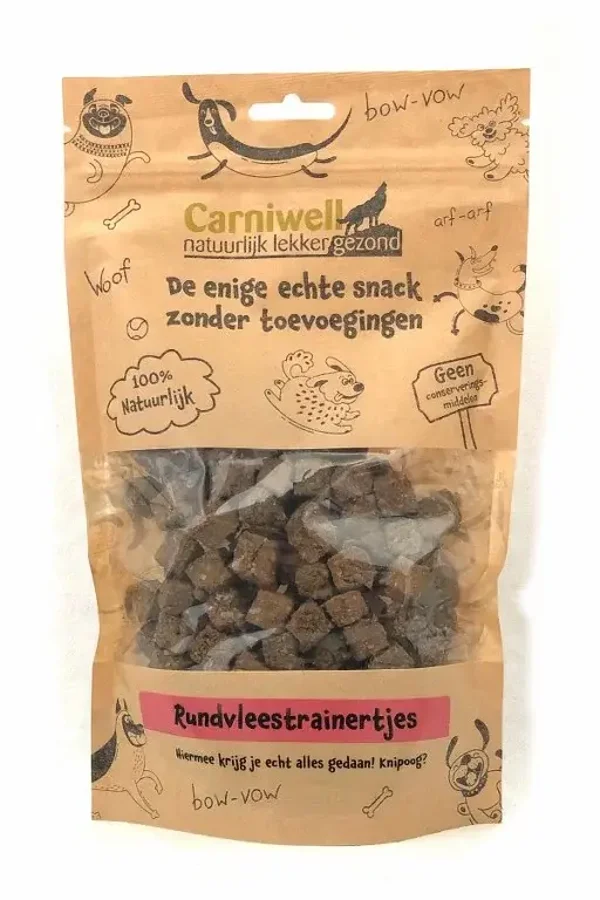 Carniwell Rundvleestrainertjes 200g
