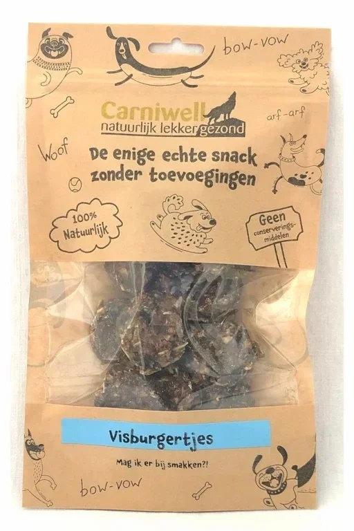 Carniwell Visburgertjes 80g