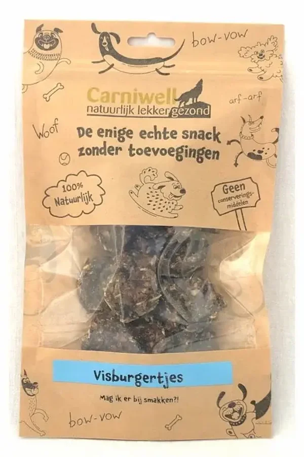 Carniwell Visburgertjes 80g