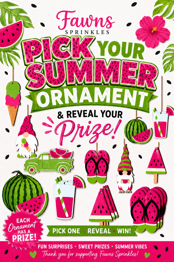 SUMMER ORNAMENT SURPRISE!