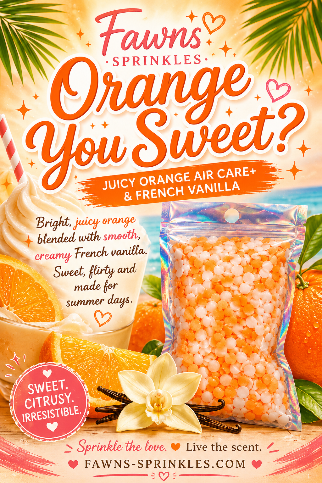 Orange You Sweet? Sprinkles