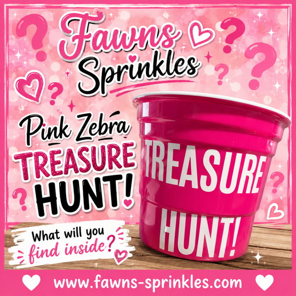 Pink Zebra Treasure Hunt