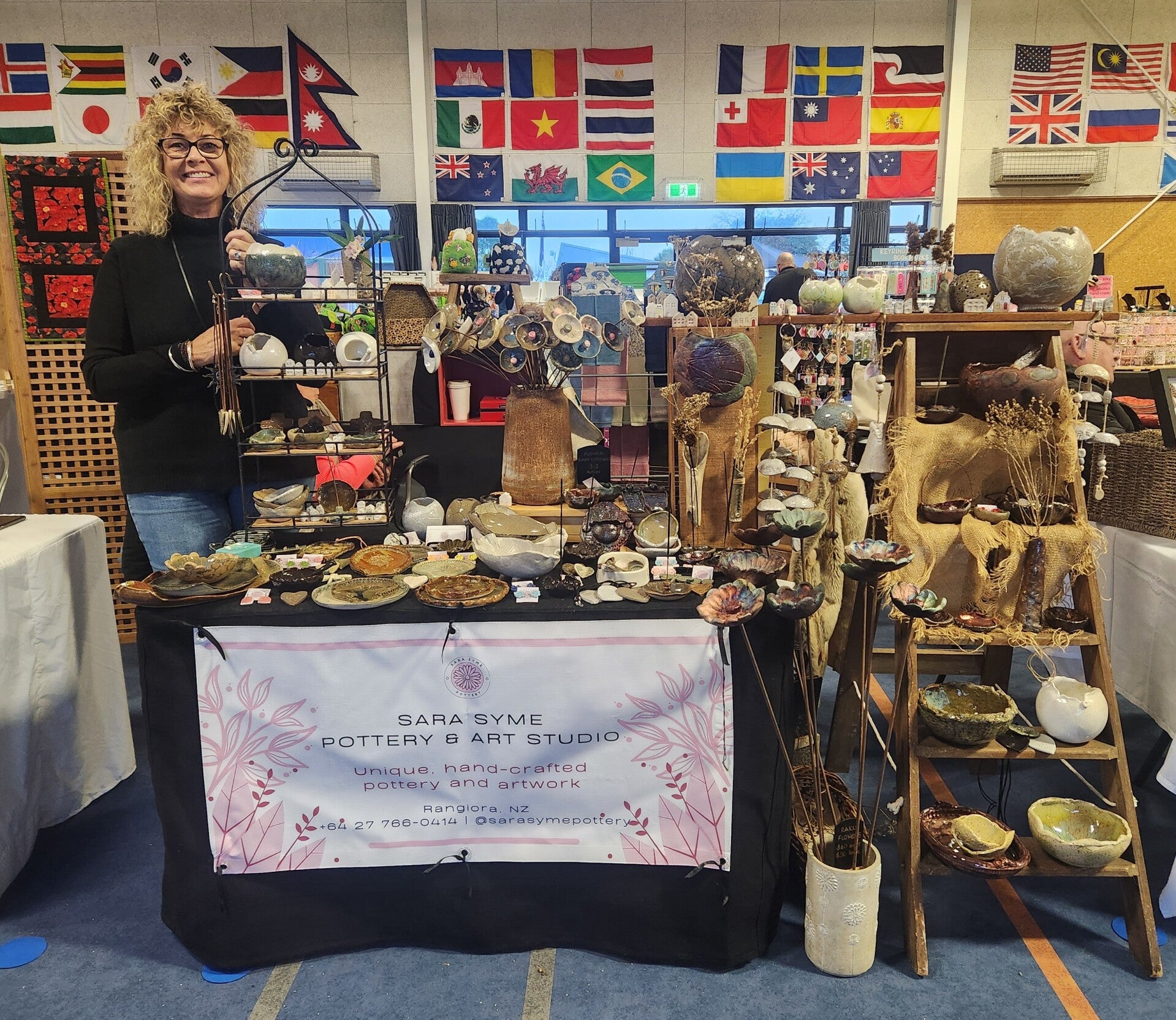 At the Makers & Creaters Market, Christchurch, 2025