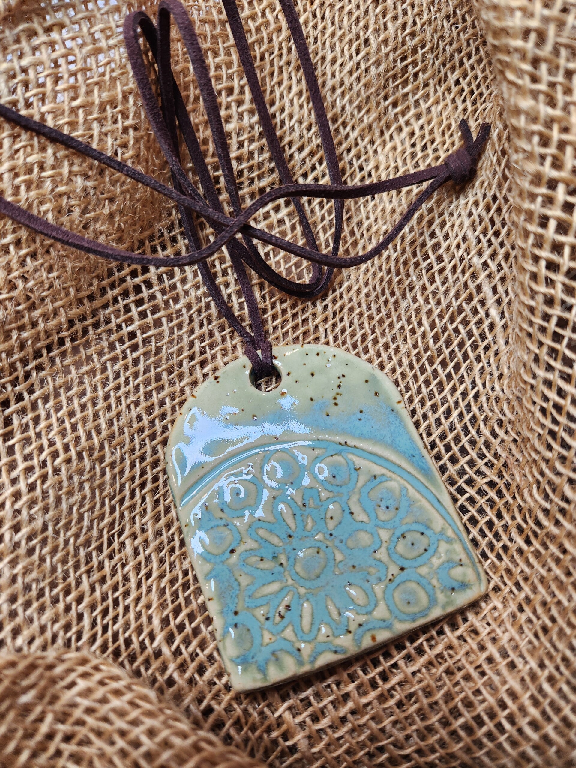 Gorgeous green necklace