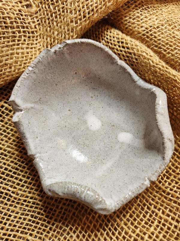 Small white dish