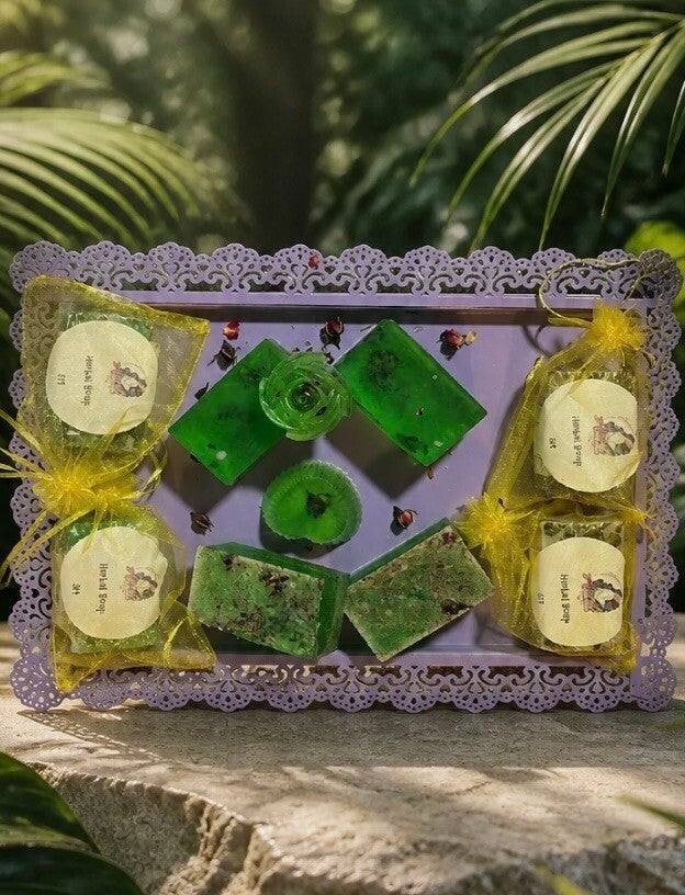 April Flowers THC LLC Aloe Vera Herbal Soap