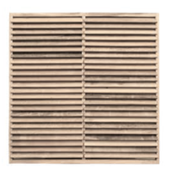 Tuinscherm den dikte 90mm 180x180 schroeven sterke kwaliteit