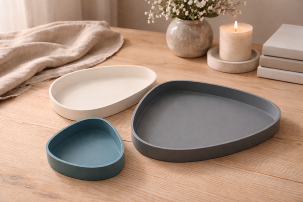Tablett Set " Sky"  – Nachhaltig, modern & vielseitig