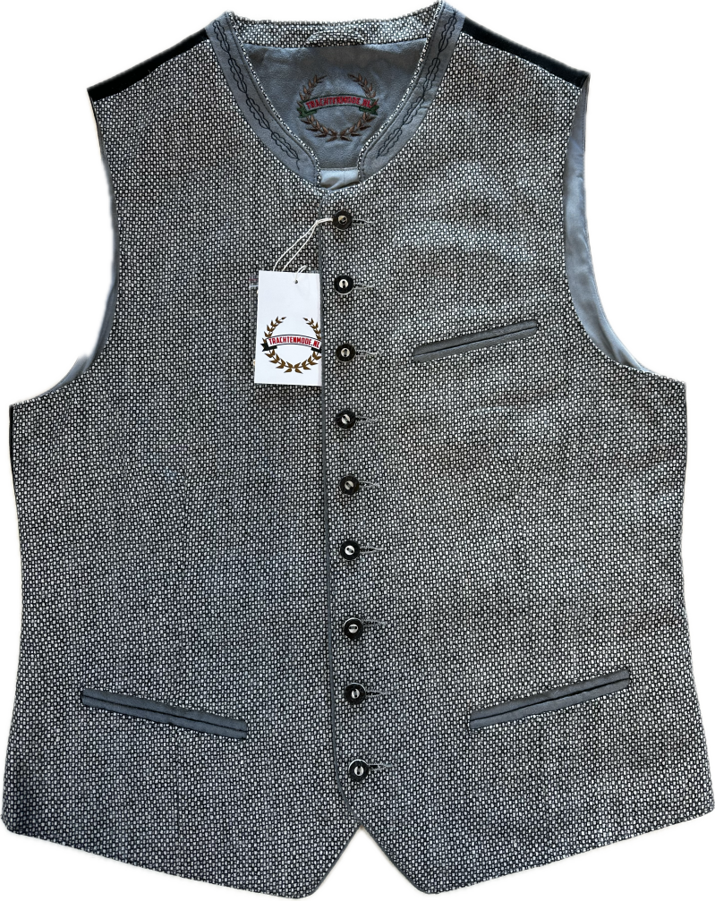 Trachten gilet maat 48 tm 58 nieuw TM01