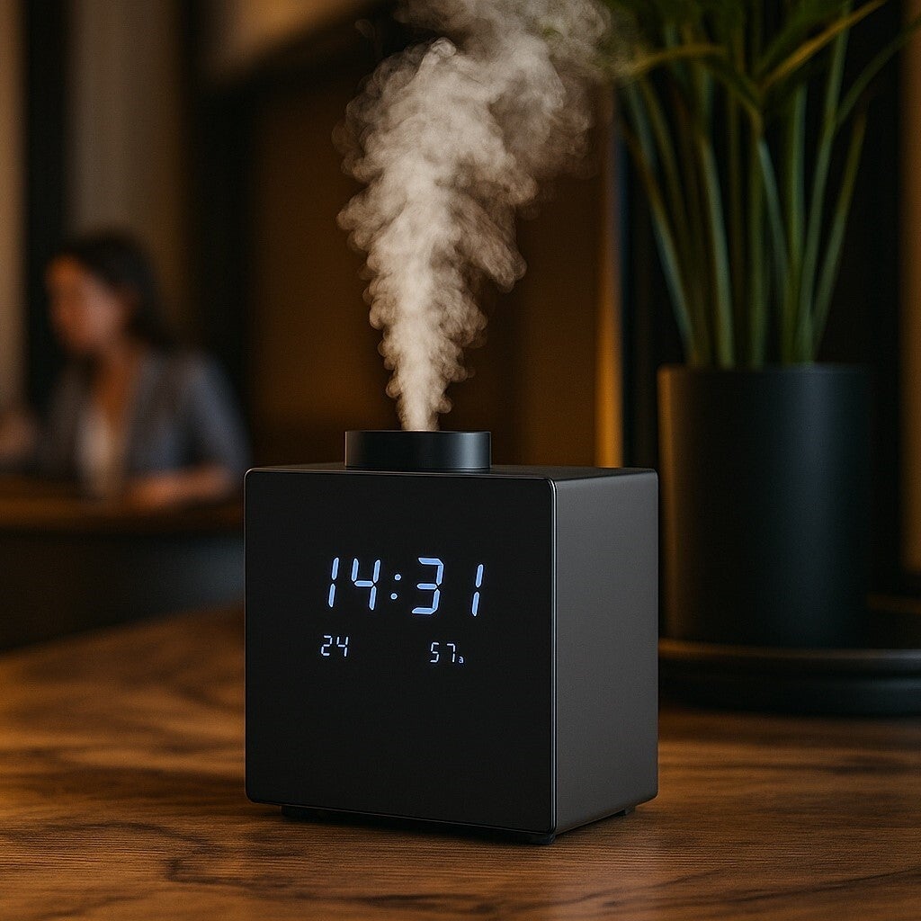 Metal Aroma Diffuser Zwart