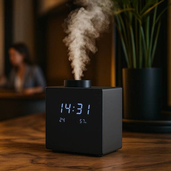 Metal Aroma Diffuser Zwart