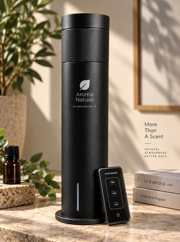 Cilinder Aroma Diffuser Zwart