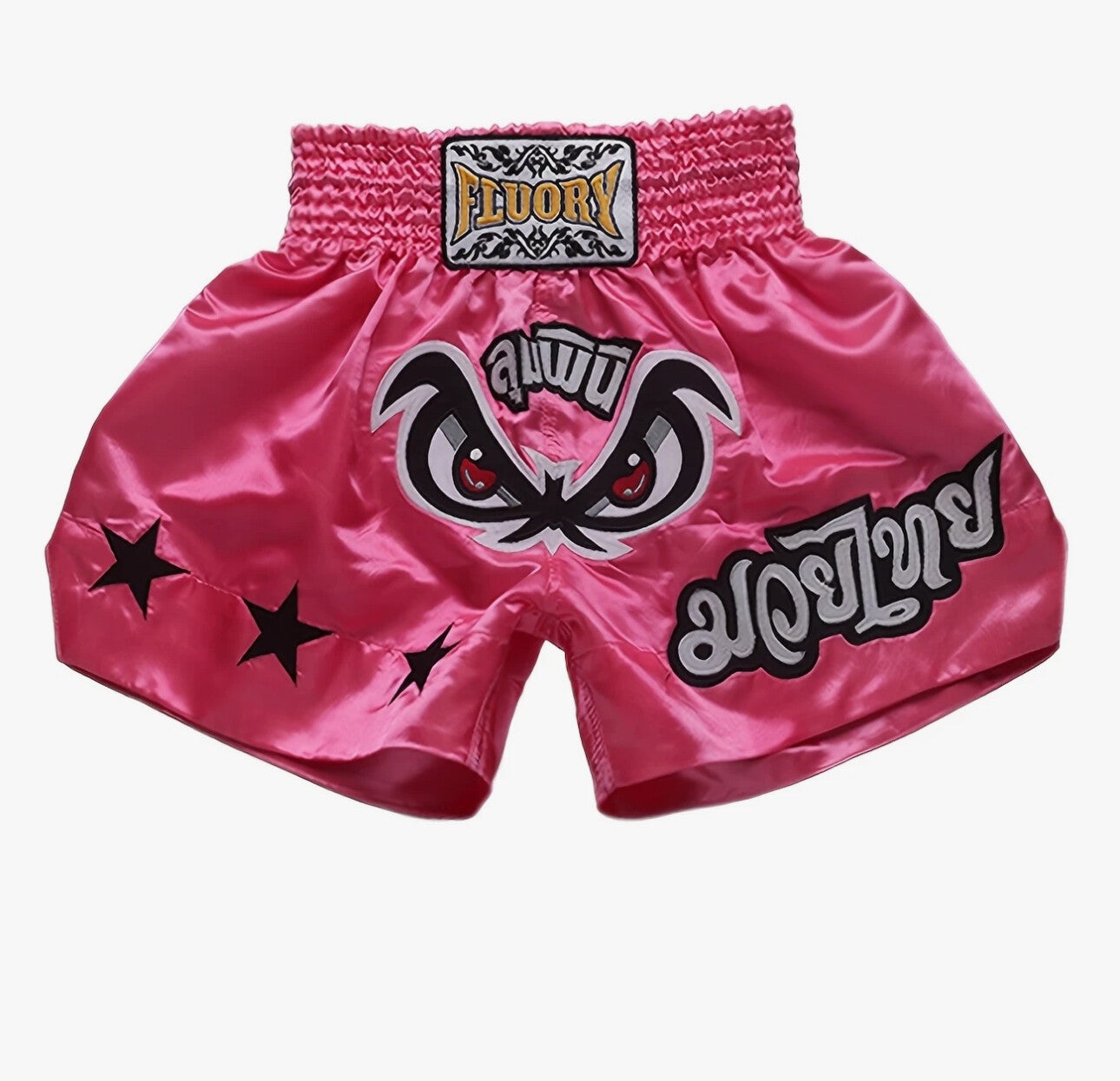 Eagle eyes Pink Muay Thai shorts