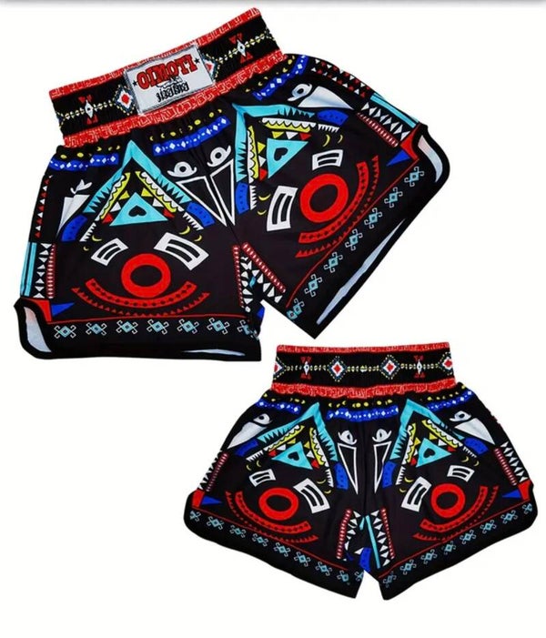 Aztec design shorts