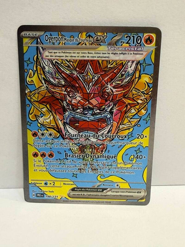 Ogerpon Masque du Fourneau ex - PRE 148 - FR